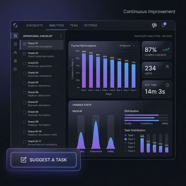 Amélioration continue : perfectionnez vos checklists grâce aux retours de vos utilisateurs